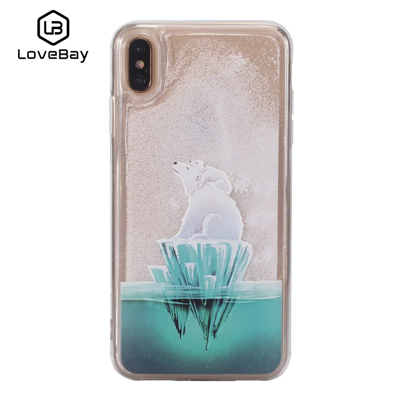 Lovebay Мода 3D рельеф Сердце Звезда снег полярный медведь Рисунок льда животные