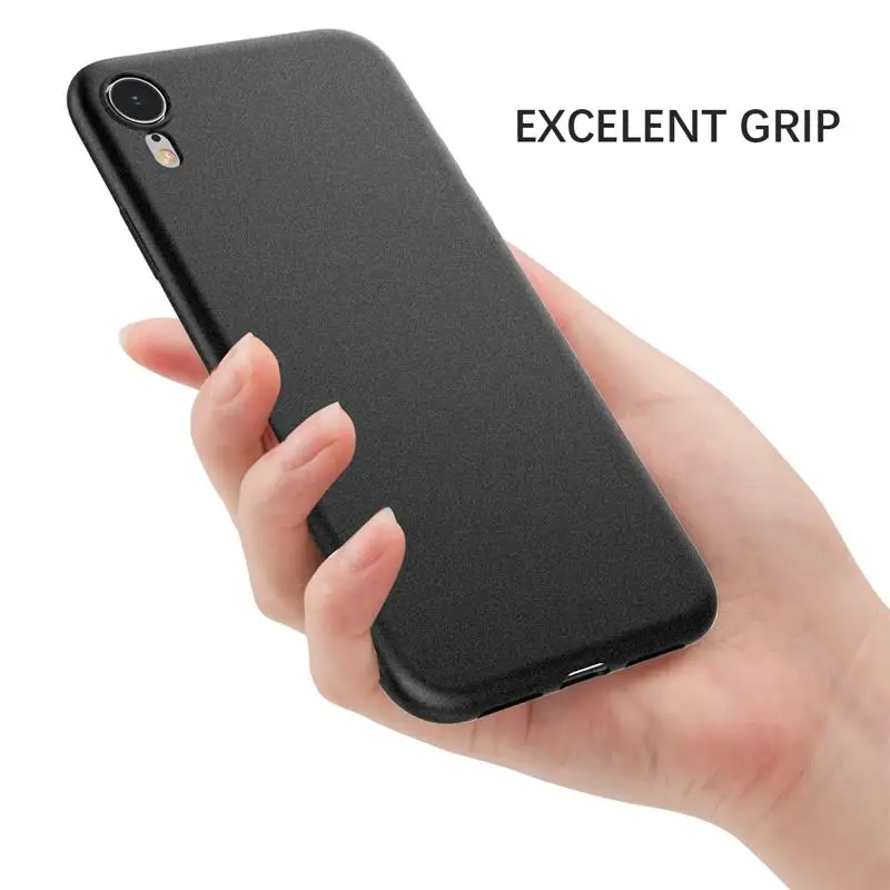 Для iPhone Xs Max/Xr чехол Rock sand ультра-тонкий мягкий ТПУ защитный для Xr/Xs Max силиконовый |
