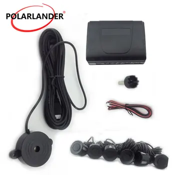 

Indicator Probe BEBE sound Alarm 6 Sensors Monitor Auto Reverse Radar Detector System Kit 12V Car Parking Sensor