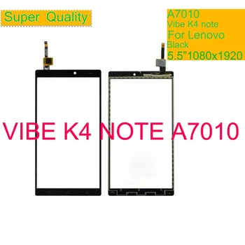 

10Pcs/lot Touch Screen Panel Digitizer For Lenovo Vibe K4 Note A7010a48 A7010 X3 Lite 5.5" Front Glass Lens Sensor Replacement