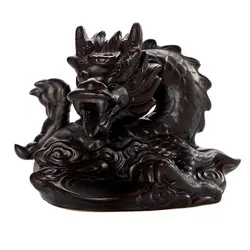 Традиционный китайский дракон ладан держатель фарфор обратного курильница с дымом вид Прохладный курильницы