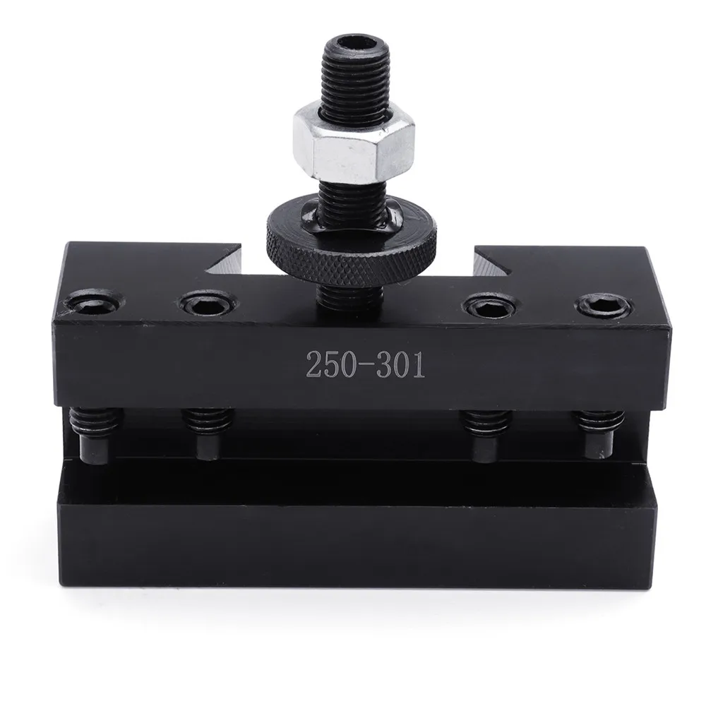 250-301 Quick Change Tool Post Holder Tool Bit 1//2/" to 3//4/" Lathe Piston Type