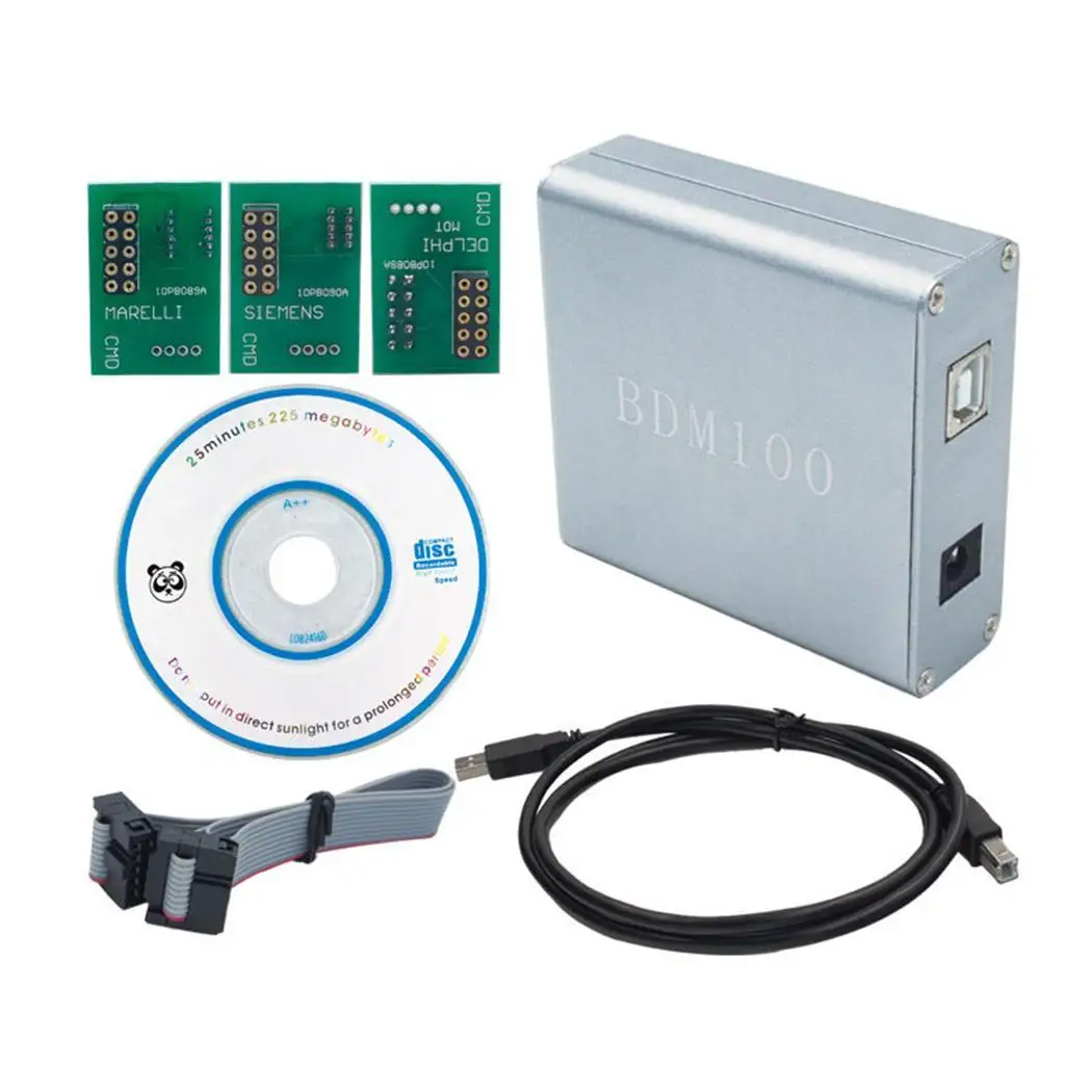 USB OBD2 автомобильный диагностический инструмент BDM 100 V1255 ECU программист