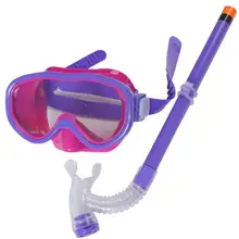 Детские плавательные очки маска полусухая трубка 40 см/15,75 дюймов оборудование для подводного плавания