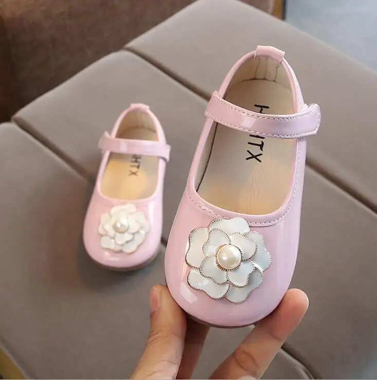 

New School Student Girl Leather Shoes Dance Little Kids Shoes Nursery for Girls Toddler Baby Girl Shoes