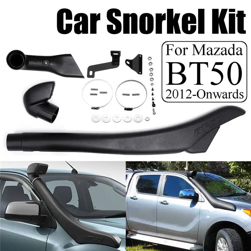 

Best Price Car Snorkel Kit For MAZDA BT50 2012 Onwards ABS Plastic Air Intakes Parts Set