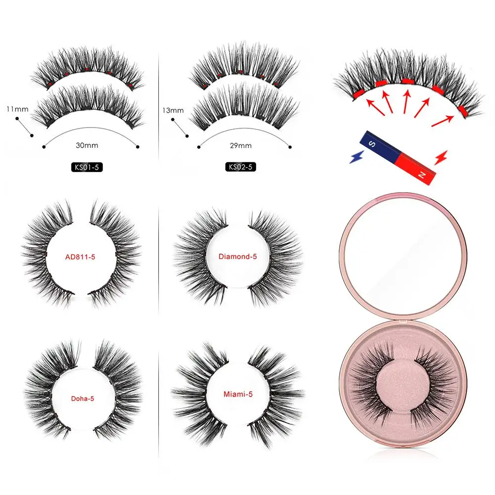 Магнитная подводка для глаз набор магнитных водостойкая Стойкая Накладные
