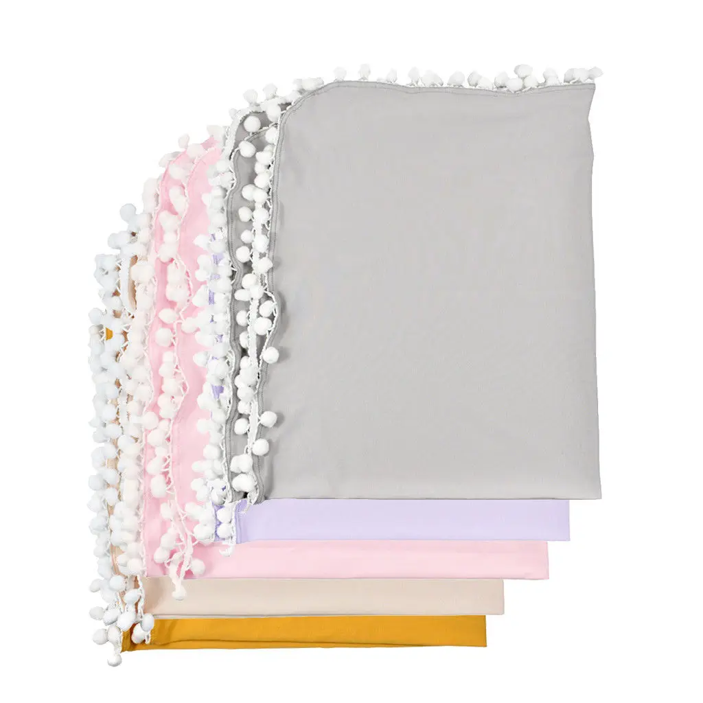 solid color receiving blankets
