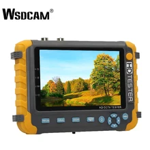 5 дюймов TFT lcd HD 5MP TVI AHD CVI CVBS Аналоговый тестер камеры безопасности монитор в одном CCTV тестер VGA HDMI вход IV8W