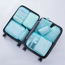 Горячая Мода Дорожная сумка 8 наборов персонализированной печати многофункциональная водонепроницаемая сумка для хранения