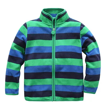 

New 2020 Spring Autumn Children Kids Boy Girl Hoodies Baby Boys Stripe Fleece Jackets And Coats Kids Girls Sweatshirt