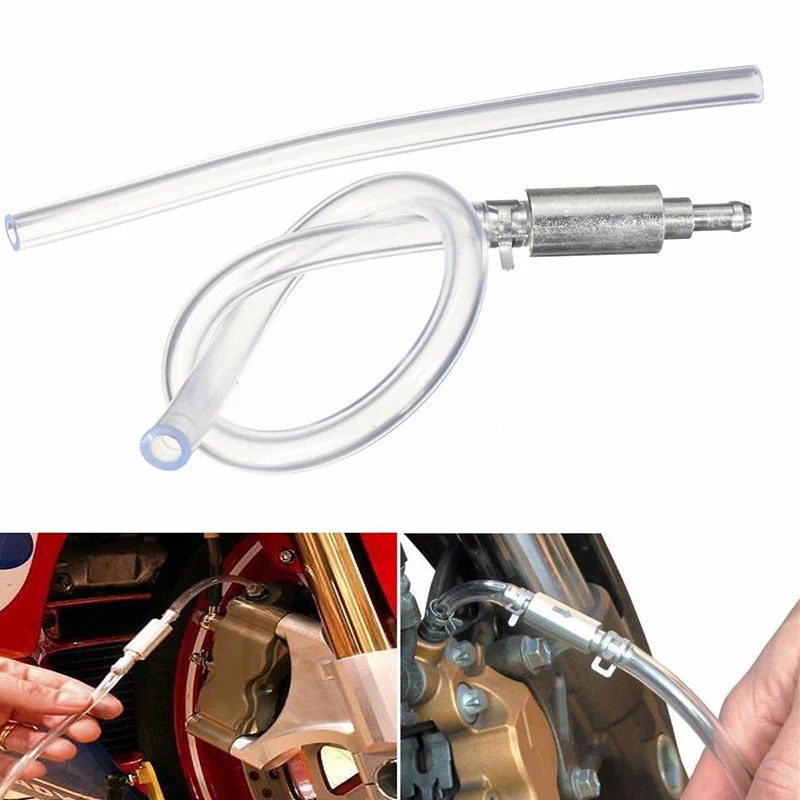 

Motorcycle Car Auto Brake Bleeder Clutch Bleed Bleeding Tool One-Way Valve Tube\t