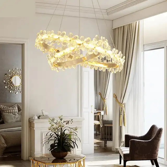 Home Office Led Chandeliers Ceiling Fixture Restaurant Lighting