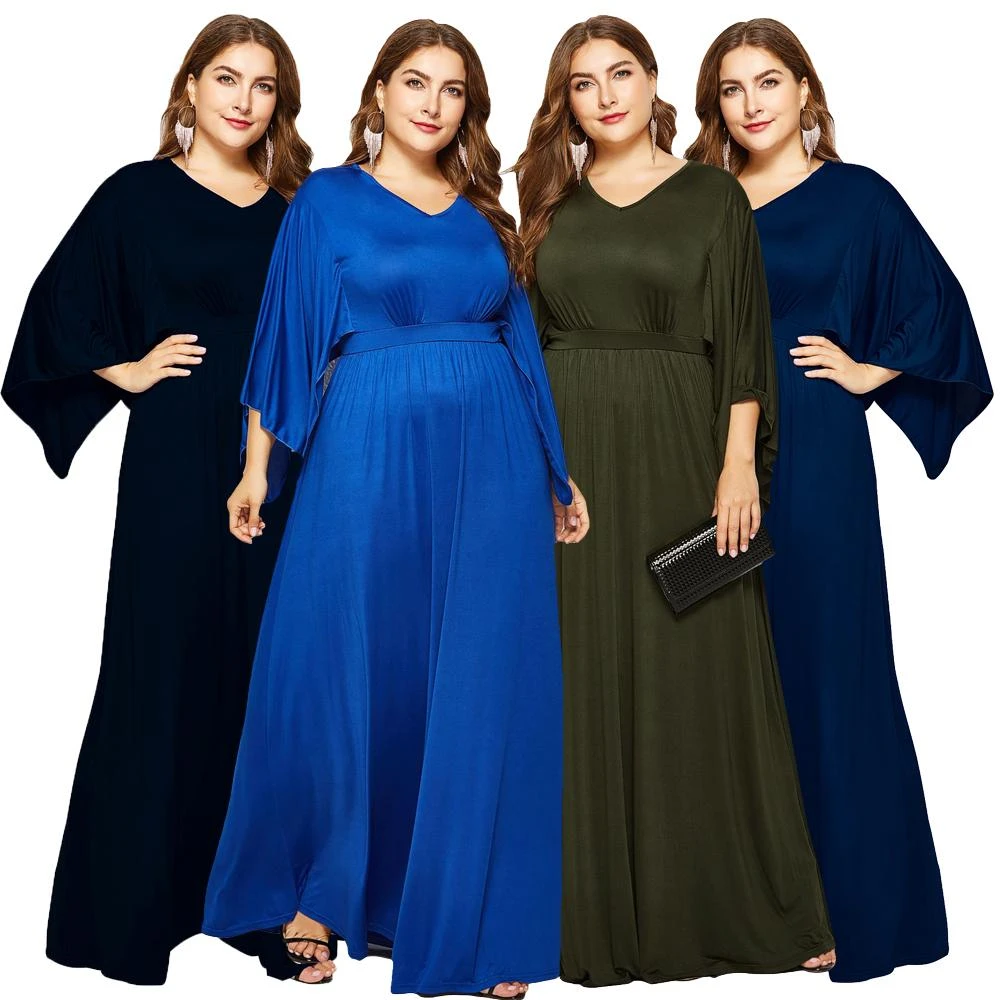 2019 Mini Formal Wedding Party Dress,Women Bat Sleeve Maxi Dresses 2019 Mini Formal Wedding Party Dress,Women Bat Sleeve Maxi Dresses