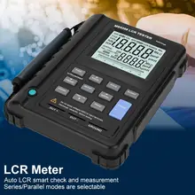 1 комплект, тестер конденсатора, профессиональный измеритель емкости MS5308, портативный ручной измеритель индуктивности 100 кГц