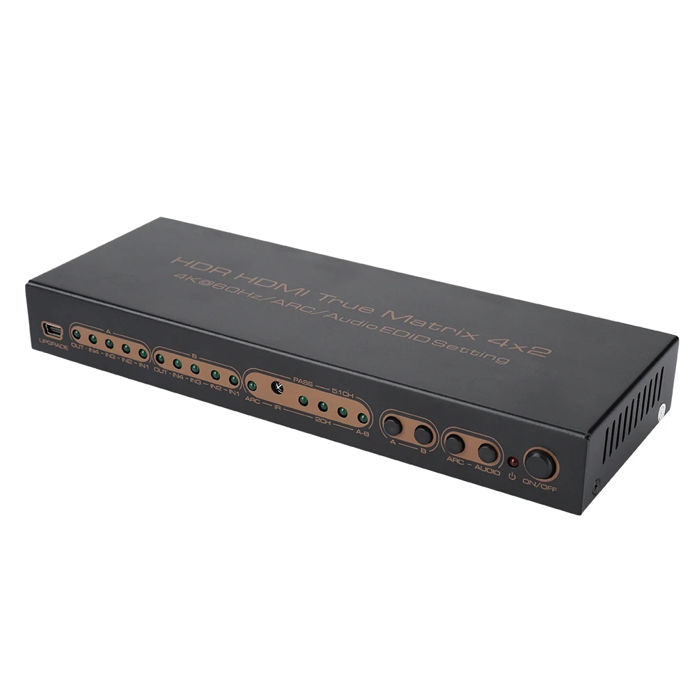 

100-240V 4x2 4K 60Hz HDMI Multi-Viewer Screen Seamless Switcher (US PLUG) On sale