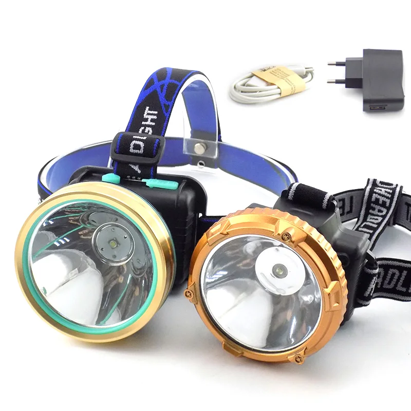 Мощный USB Перезаряжаемые фары фара фронтальные фонарик Кемпинг для Led T6 рыбалка охота свет