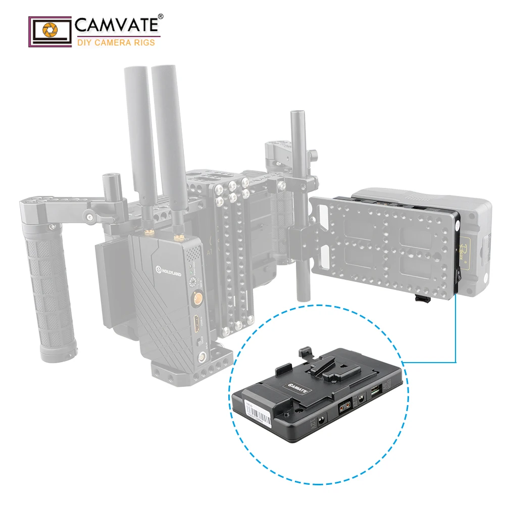 CAMVATE V блокировка блока питания Splitter DS076 камера аксессуары для фотосъемки