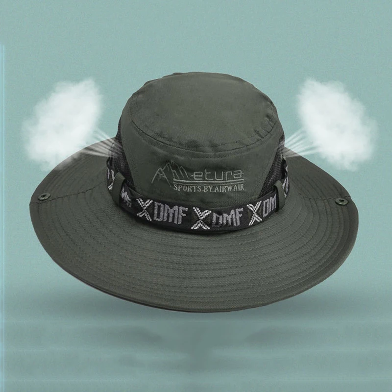 TACVASEN, летние мужские тактические Панамы с широкими полями, регулируемые солнцезащитные шляпы, защита от солнца, страйкбол, военные кепки, охотничьи кепки