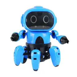 RC робот DIY собраны петь танцевать жест Сенсор фигурку следовать Робот детские развивающие игрушки подарок на день рождения