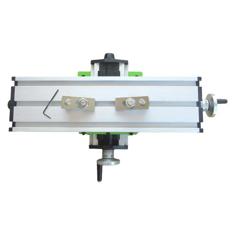 

Professional Miniature Precision Milling Machine Drill Bench Vise Fixture Worktable X Y-axis Adjustment Durable Coordinate Table