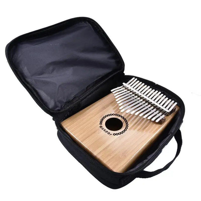 17 ключ калимба Bamboo Thumb пианино палец Mbira с чехлом Рождественский подарок|Пианино| |
