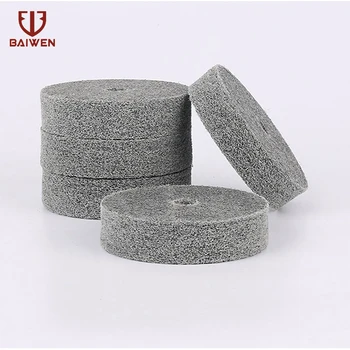 

3" 77mm Nylon Fiber Grinding Wheel For Metal Ceramics Marble Wood Polishing Abrasive Dremel Tool 7P