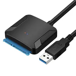 USB 3,0 до 2,5 "3,5" SATA SSD HDD жесткий диск Кабельный адаптер-переходник провода