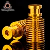 V6 gold heatsink for e3d gold hotend Radiator Remote 1.75MM Direct & Bowden for Feeding 3D printer titan extruder AQUA ► Photo 2/5