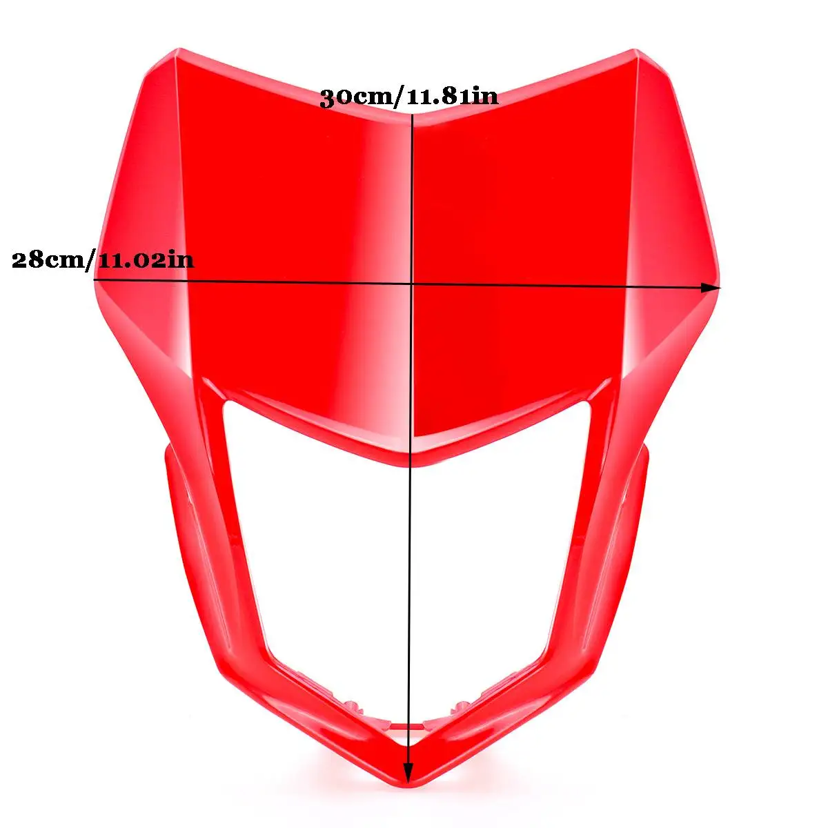 Передние фары для мотоцикла Противотуманные фары обтекаемая Ветрозащита Защитная крышка для Honda CRF CRF250L CRF250M 2012
