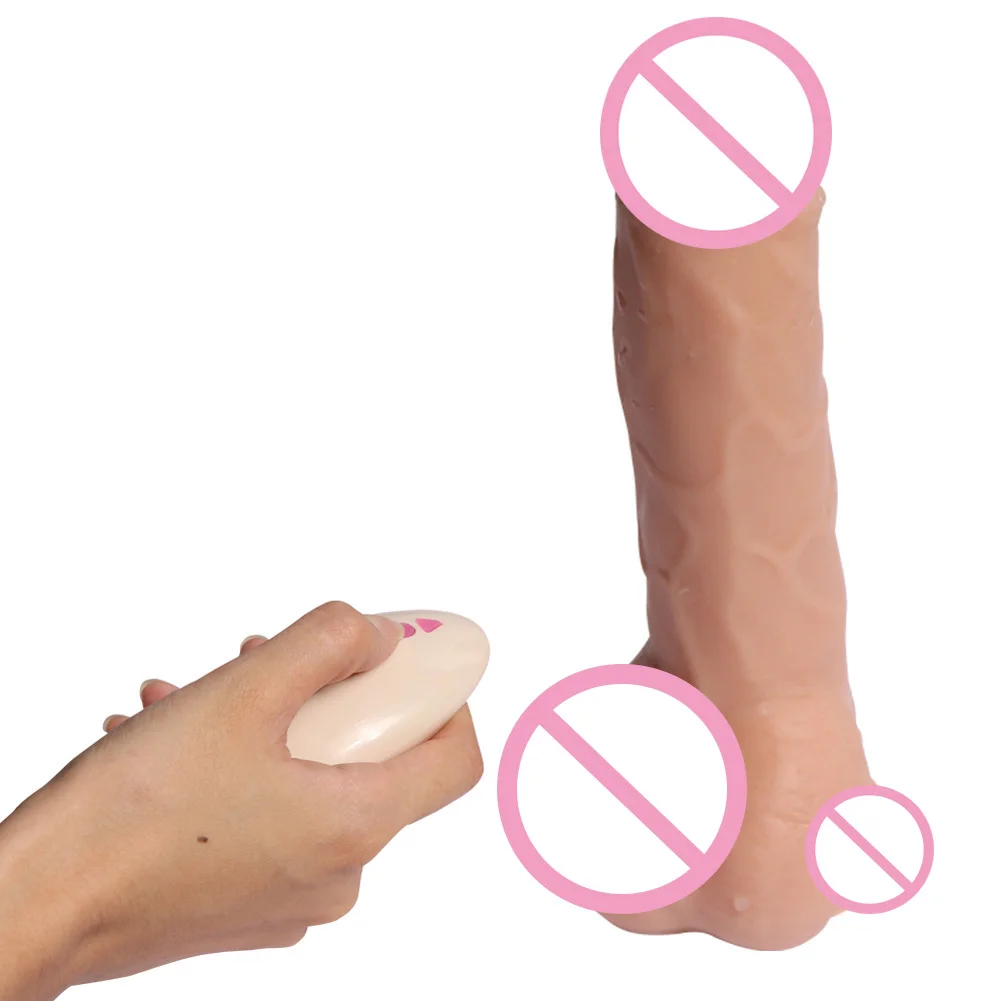 New Realistic font b Vibrators b font Dildo With Water Spray Waterproof Vibrating Massager Women G