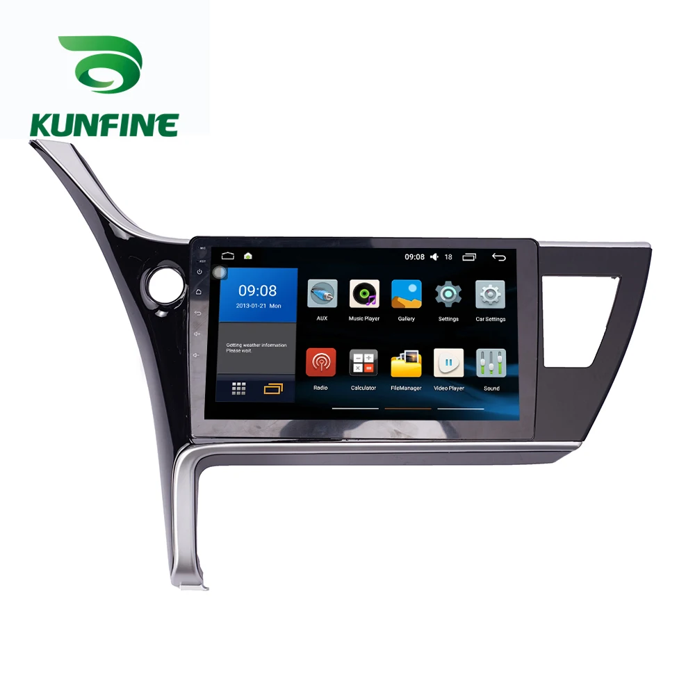 

Octa Core 1024*600 Android 8.1 Car DVD GPS Navigation Player Deckless Car Stereo for Toyota Levin Corolla 2017 North America
