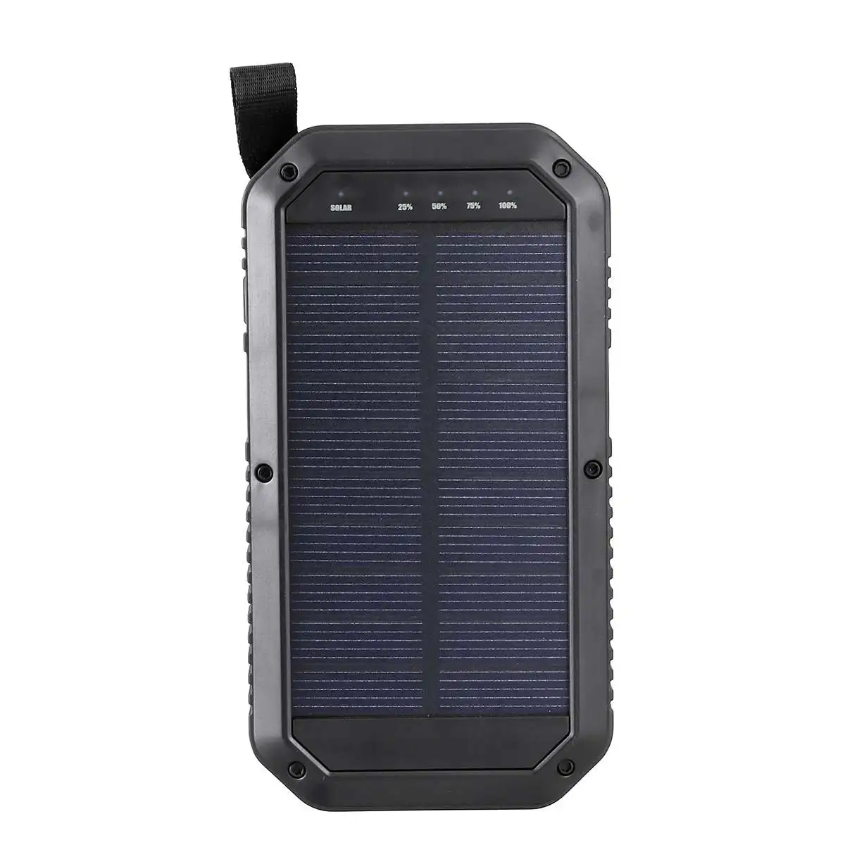 

21 LED 8000mAh Portable Solar Powered Camping Light 3 USB Solar Panel Mobile Power Bank