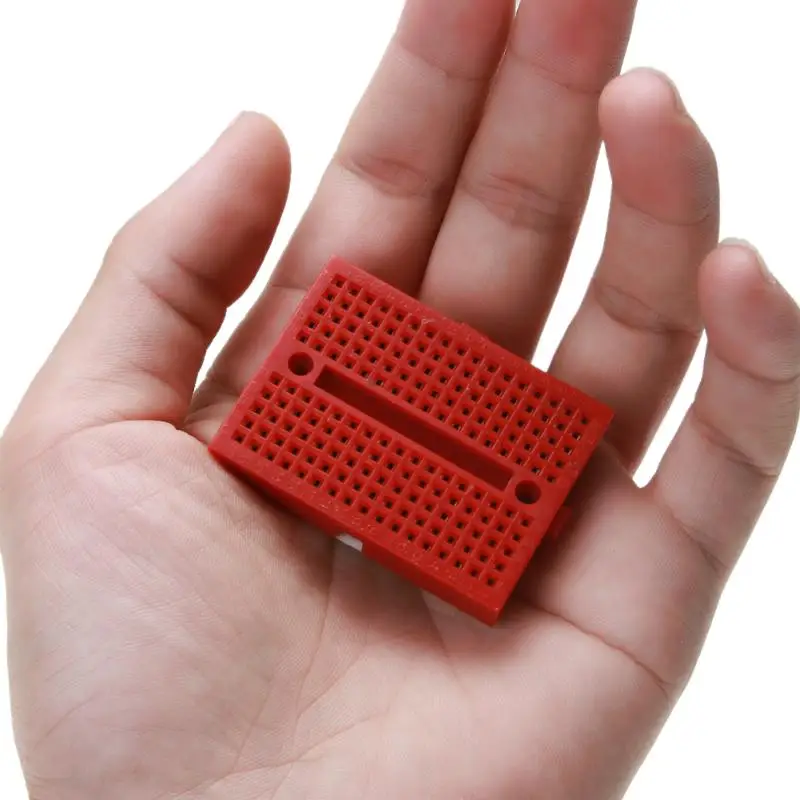 5pcs SYB-170 Mini Breadboard Colorful Prototype Board Small Plat diameter: 0.8mm about 50*35*10mm | Электроника