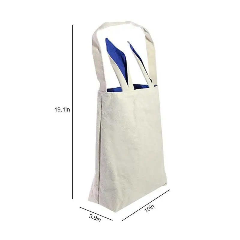 INS Hot verkoop vrouwen бренд джутовый Подарочный пакет Pasen Konijn oren Tote Handtas Polsbandjes Koppelingen Tas p# Прямая поставка