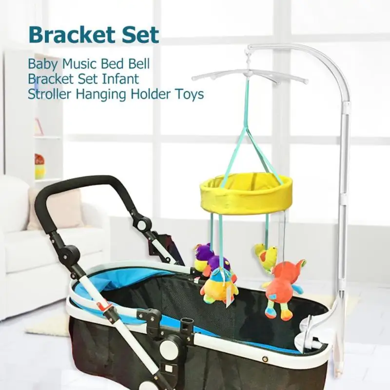 Baby Bed Hanging Rattles Toys Hanger DIY Baby Crib Hanging Mobile Bed