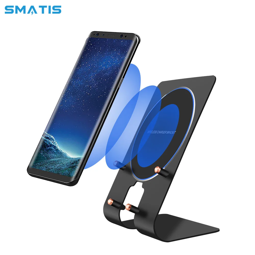 

10W Qi Fast Wireless Charger holder for iPhone X XS Max XR 8 Quick Wireless Charging Satnd for Samsung S9 S8 Note 8 Nexus 6 5 4