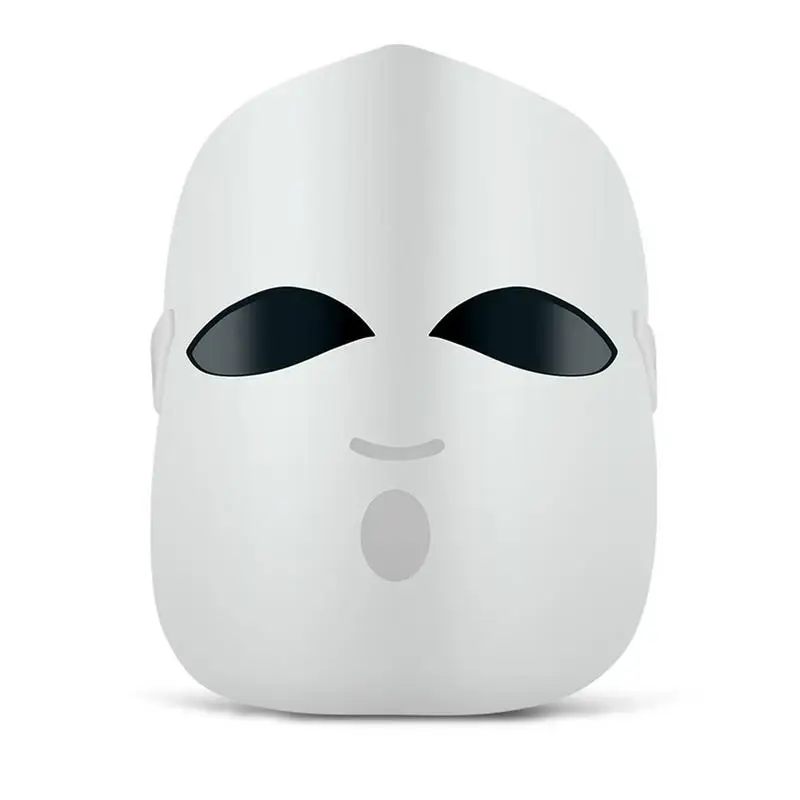 

High Quality 3-Colors LED Facial Mask Light Skin Care Rejuvenation Wrinkle Acne Removal Beauty Instrument With USB Cable