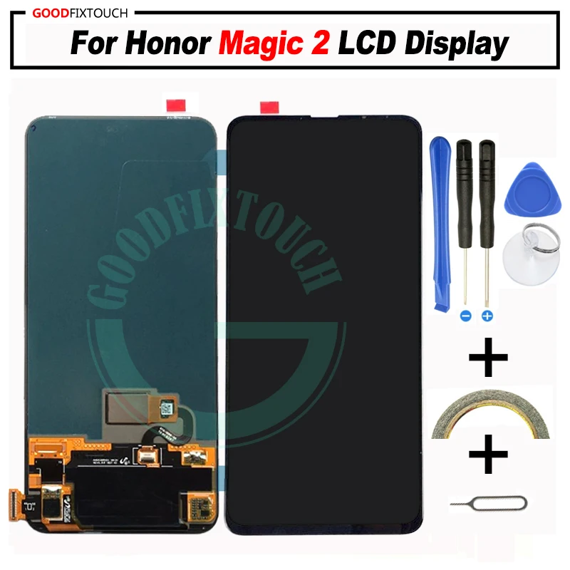 ЖК-дисплей FHD + 2340x1080 6 39 дюйма для Honor Magic2 сенсорный экран с дигитайзером в сборе