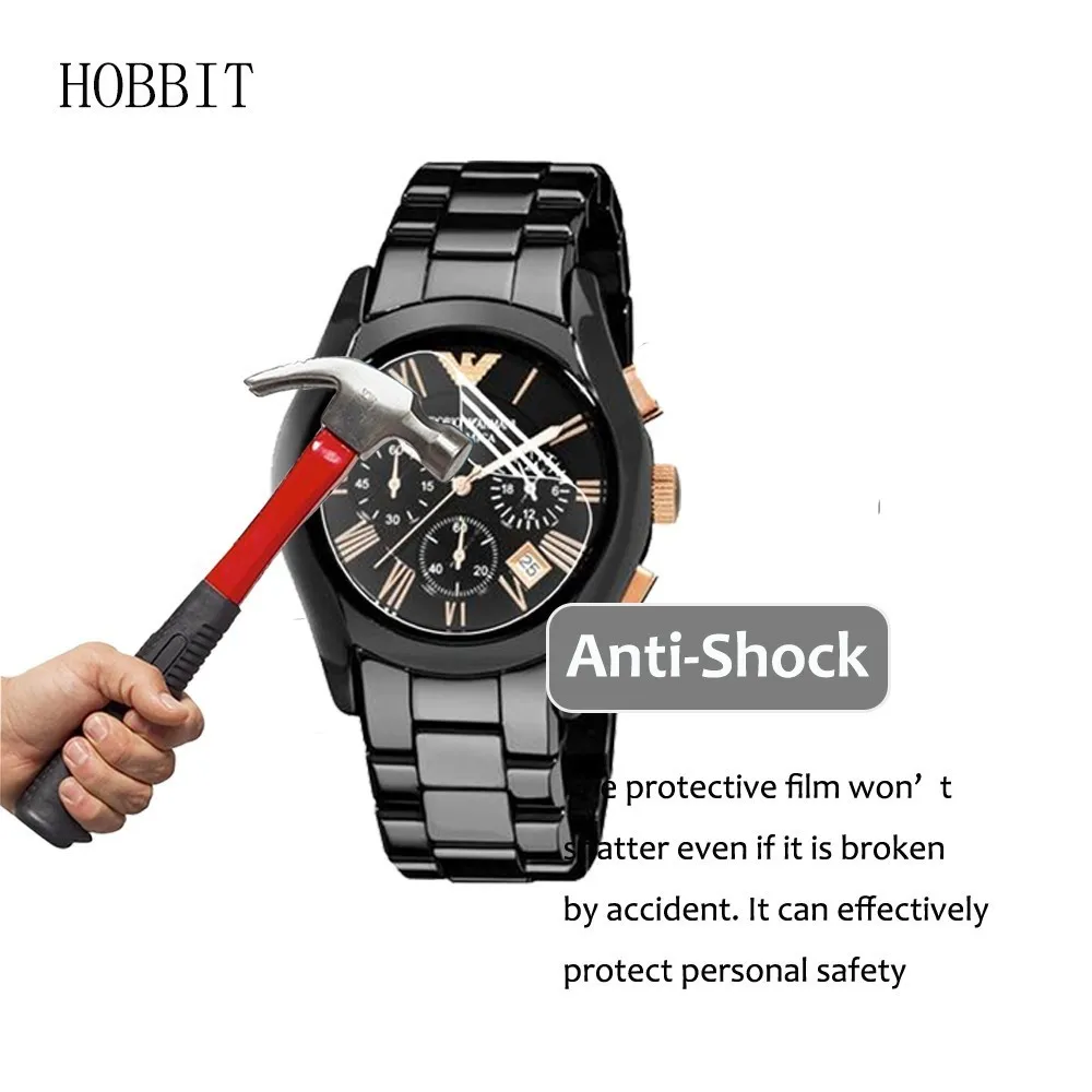 3Pack For Emporio Armani AR1410 AR1410 AR1462 AR1469 AR1485 AR1486 AR1487 Watch LCD Guard Explosion-Proof Screen Protector Film