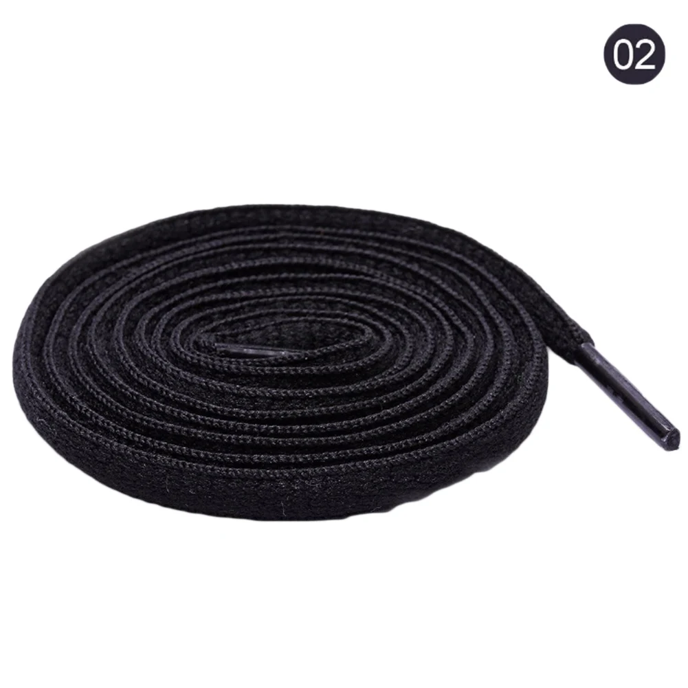 1Pair Oval Athletic Shoelaces Sport Sneaker Boots Shoe Laces Strings Multicolor Solid Color 33 Candy Color Fashion Shoelaces