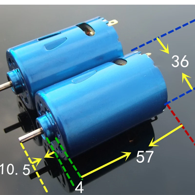 DC 7 4 V 12V 24V RS 550 мотор высокая скорость большой крутящий момент RC модель автомобиля