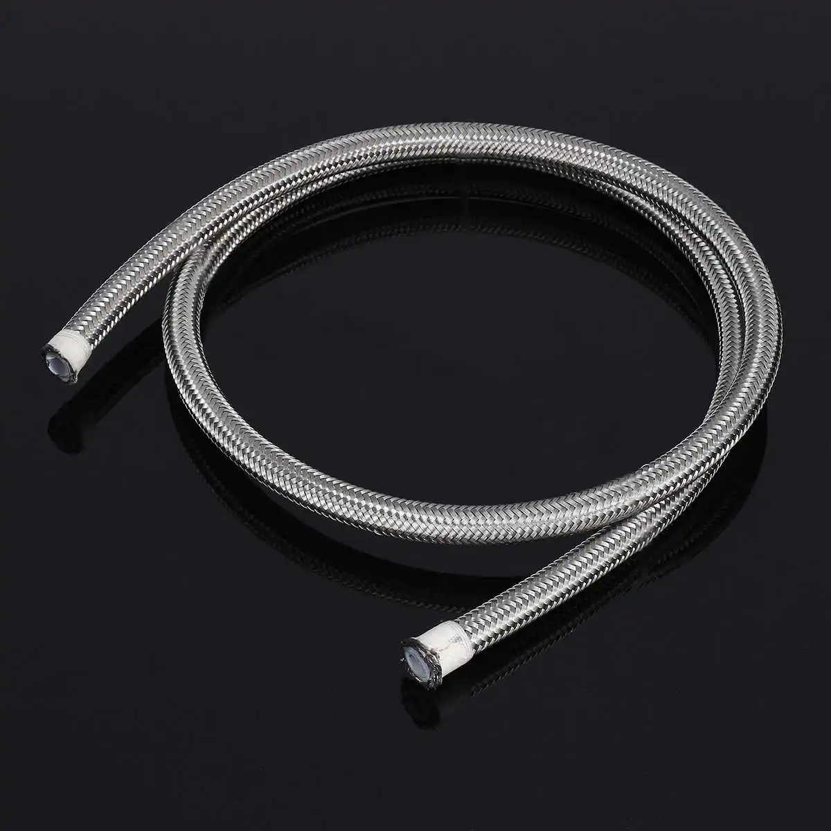 

3 Meter Silver Stainless Steel Braided Pipe for Teflon Gas Oil Fuel Coolant Hose 6-AN 8mm ID
