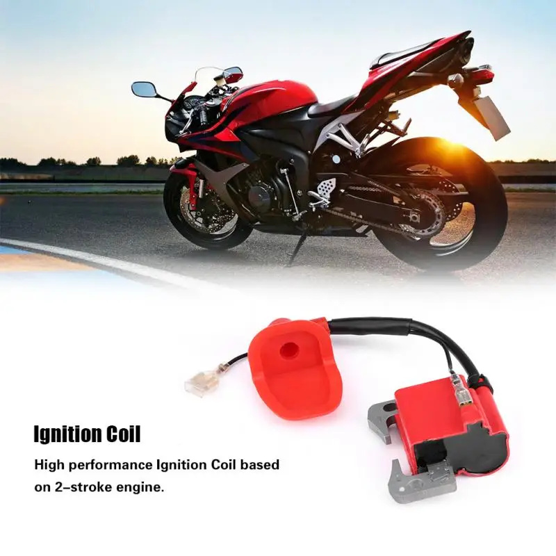 Катушка зажигания для 43cc 47cc 49cc Мини Quad Pocket Dirt Bike ATV Скутер модуль