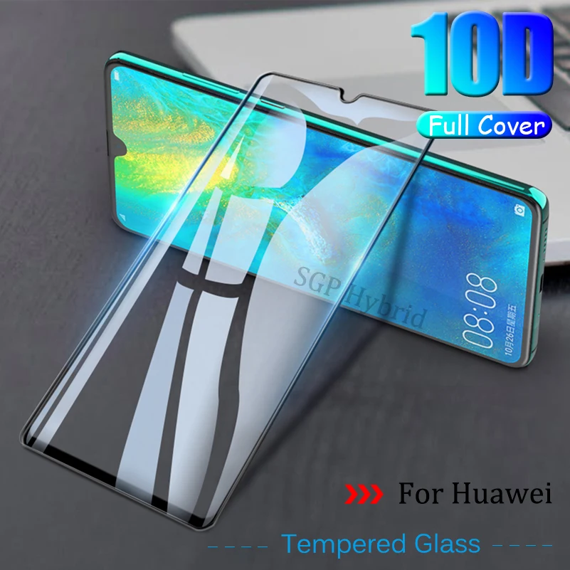 10D Защита экрана для Huawei P30 Pro защитное стекло на Hauwei Lite легкое Закаленное пленка