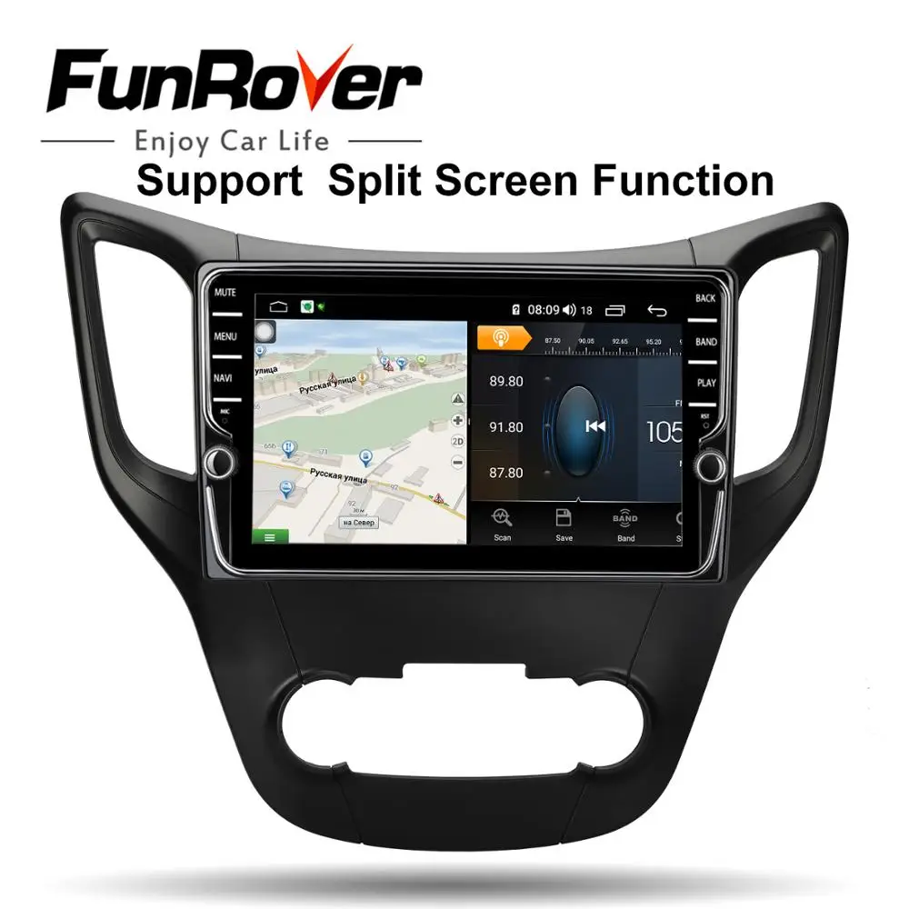 Discount Funrover 4G+64G octa core android 9.0 car radio multimedia player for changan cs35 autoradio 2 din car dvd gps navigation dsp fm 1