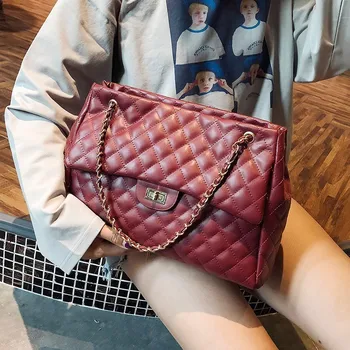 

Kajie Big Travel Bag Luxury Handbags Women Bags Designer Chain Shoulder Messenger Fashion Women's Handbags Bolsa Feminina White