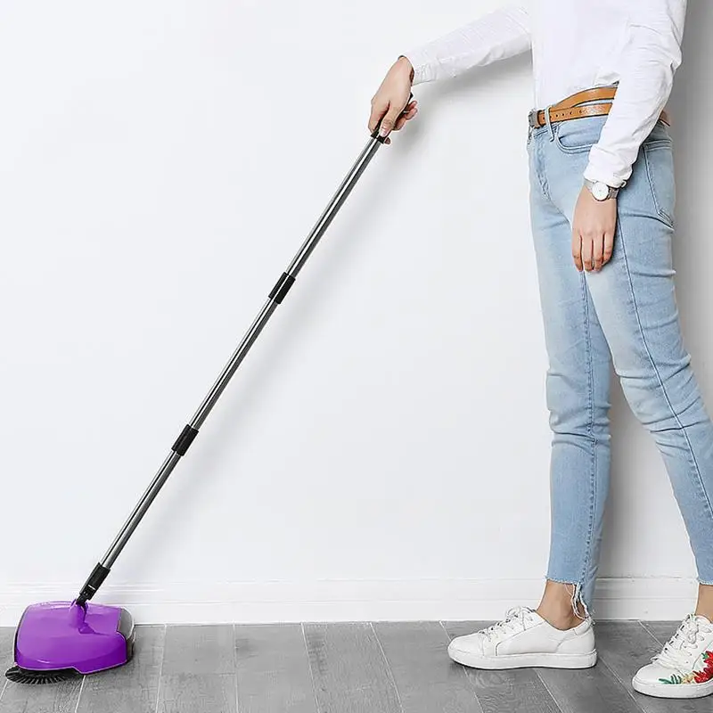 Lazy Sweeper Broom 360 Degree Automatic Hand Push Household Rotating