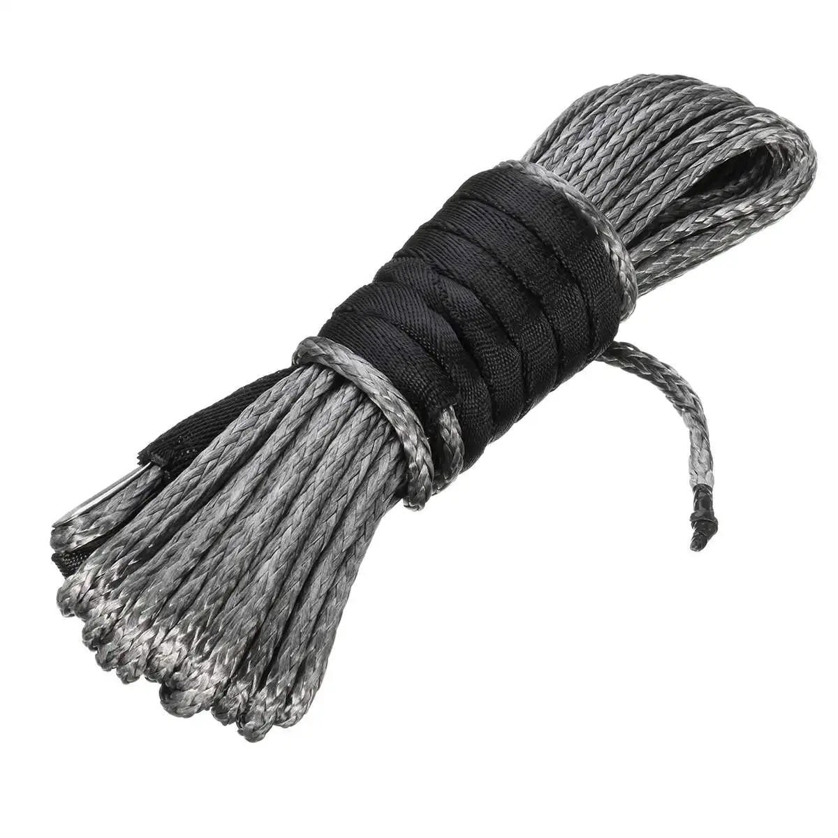 5mm ATV UTV حبل رفع كابل خط 15 m 5500lbs الاصطناعية الألياف خطوط ل SUV بيك اب الطرق الوعرة فان