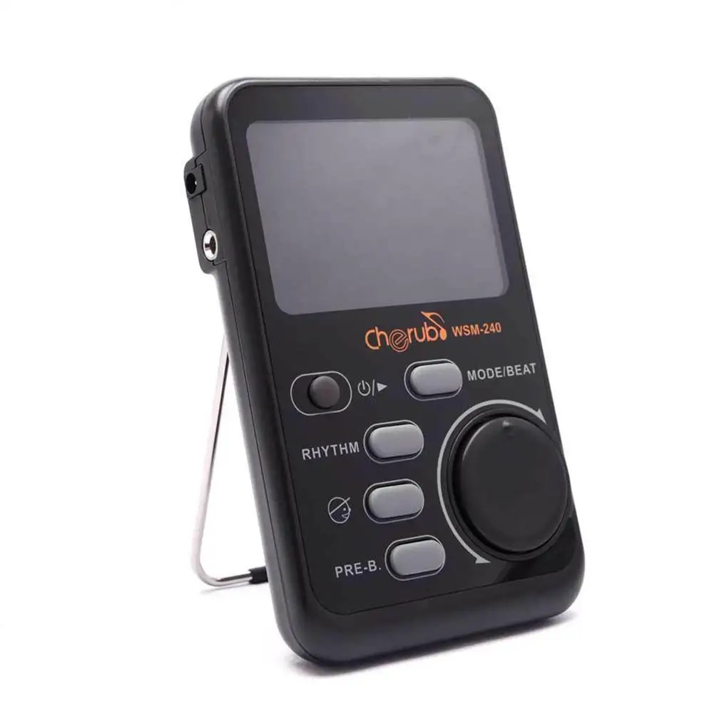 Cherub WSM 240 портативный метроном Гитара Бас пианино барабан цифровой ритм